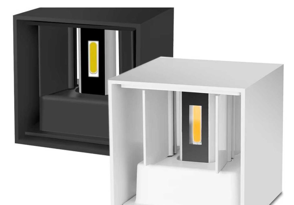 Aplica led fatada Exterior / Interior cu reglare unghi lumina 12W IP65