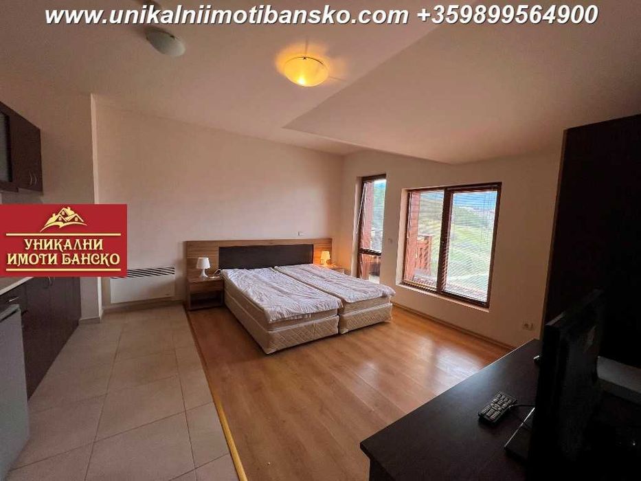 С гледка към планината! Едностаен апартамент за продажба в град Банско