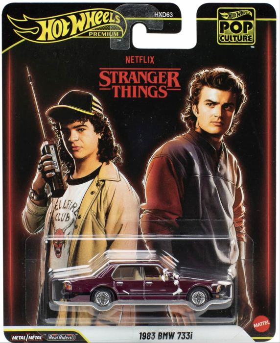 Hot Wheels Stranger Things BMW 733i (E23) — Машинка из сериала