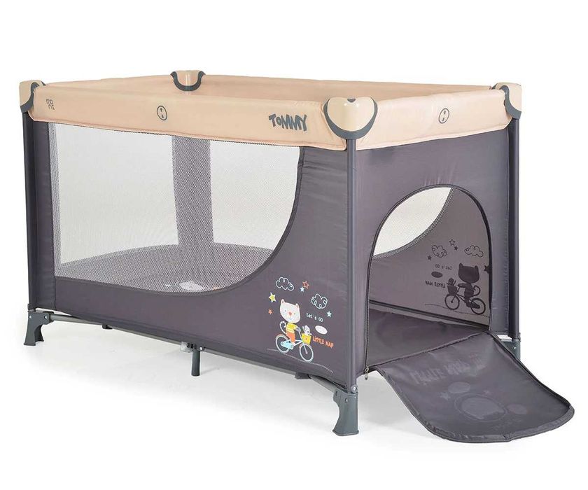Детска кошара на 2 нива + ортопедичен матрак ISLEEP