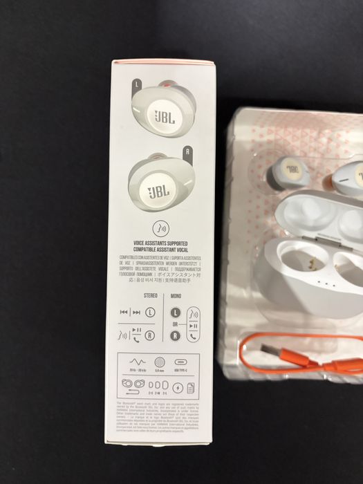 JBL Tune 125 TWS – бели, отлично състояние