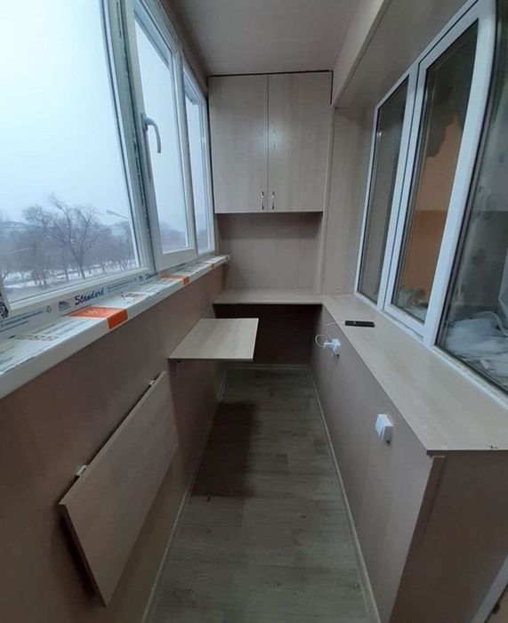 Ремонт балкон утипление остикление