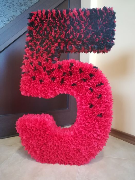 Обемна цифра 3 за рожден ден