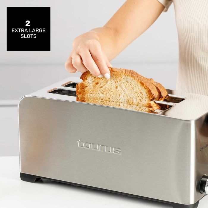 Двоен Тостер Taurus Mytoast Duplo Legend, Метален Корпус, 1400W