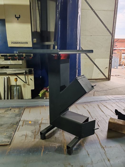 Top!!! Sobă rachetă cu plită detașabilă de 4mm și suport pentru ceaun