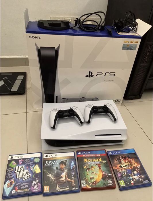 Ps5 disk edition Nefolosit + Bonus Fc 25 Nou sigilat