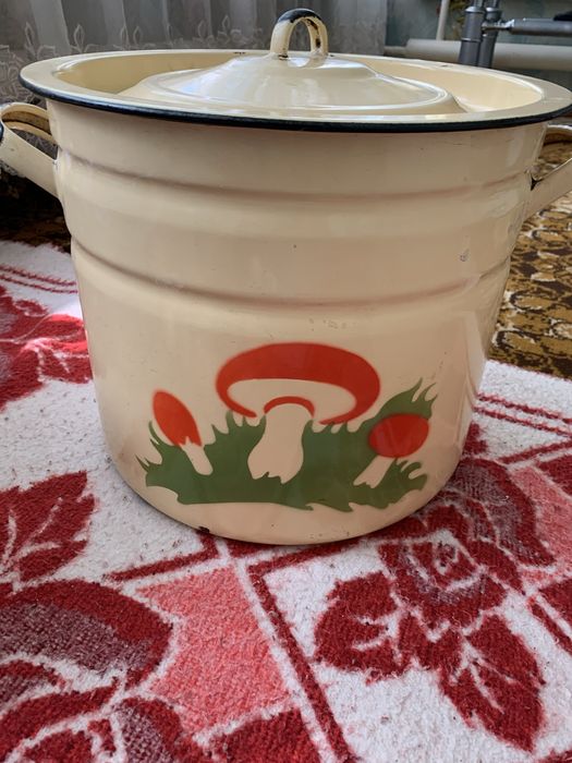 Кастрюли эмалированный, аллюминиевый