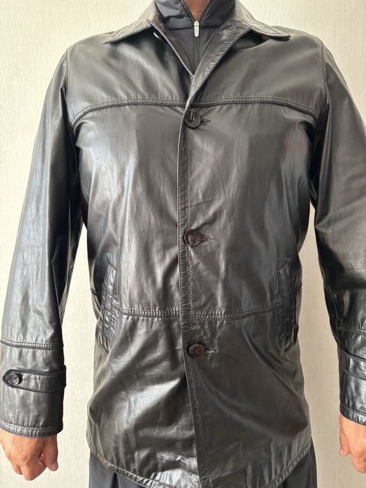 Продам кожаную куртку мужская