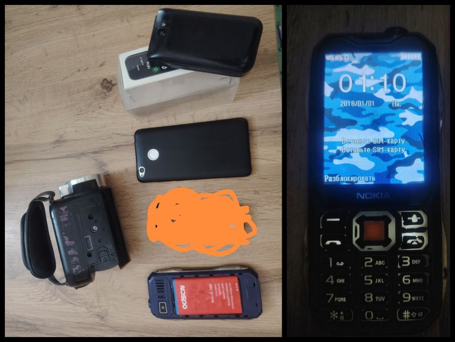 Telefon va kamera zapchastlar nokia ishlidi ime otgan