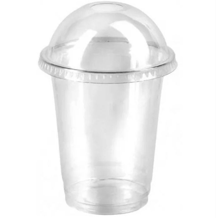 Стаканчики пластиковые с крышкой