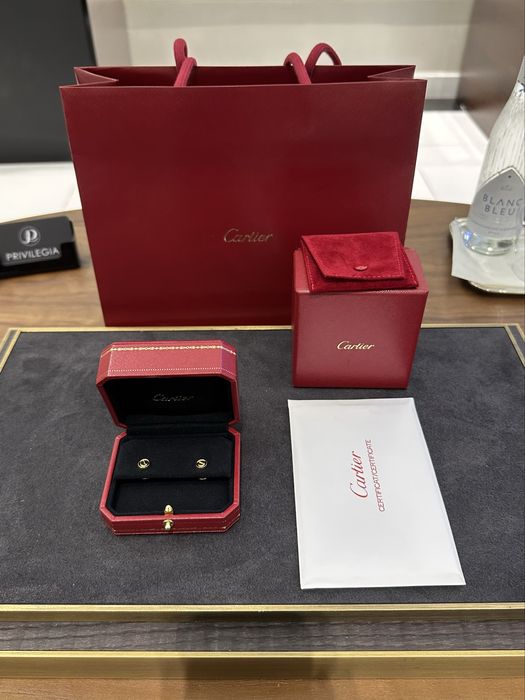 NEW Серьги Cartier LOVE B830125