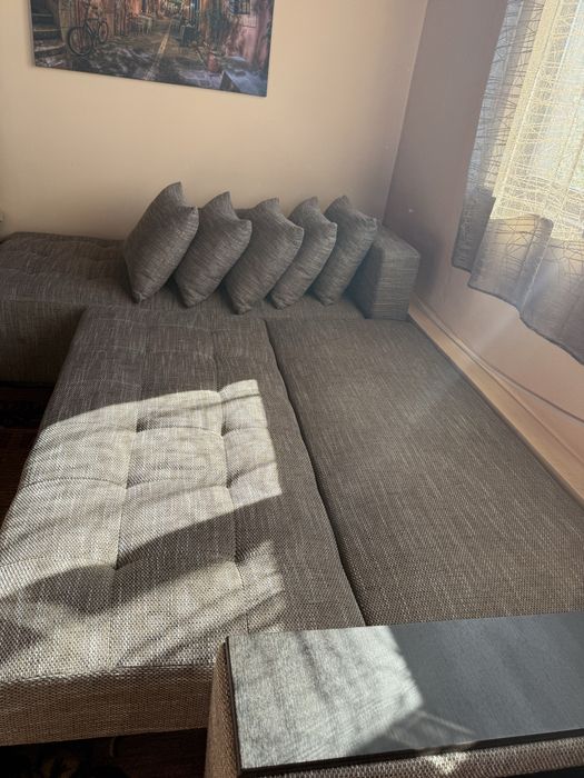 Ъглов диван - ляв ъгъл