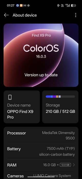 Oppo Find X9 Pro 16/512GB