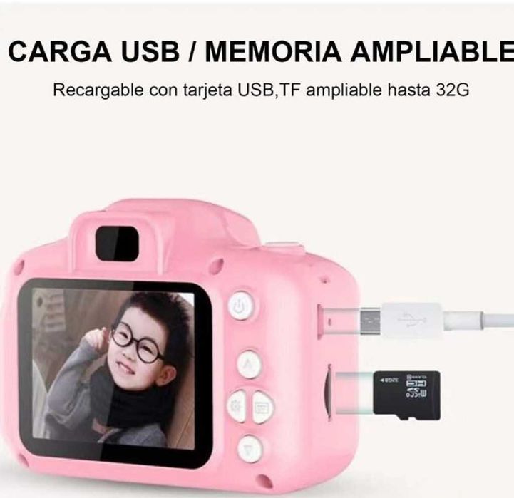 Детски фотоапарат с LCD дисплей и IP68 защита