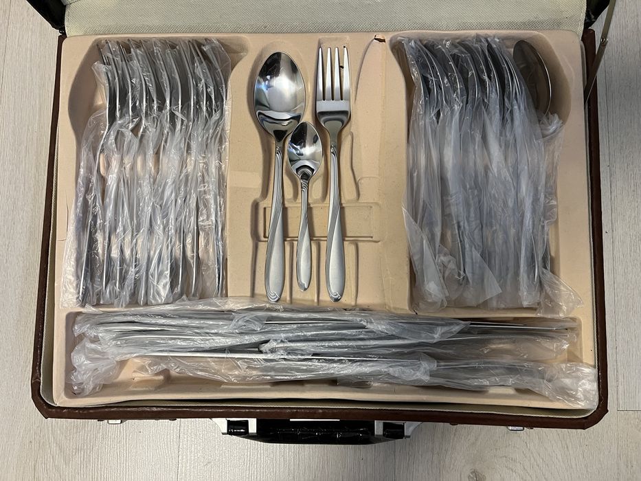 Set  Bohmann Tacamuri inox PREMIUM 72 piese