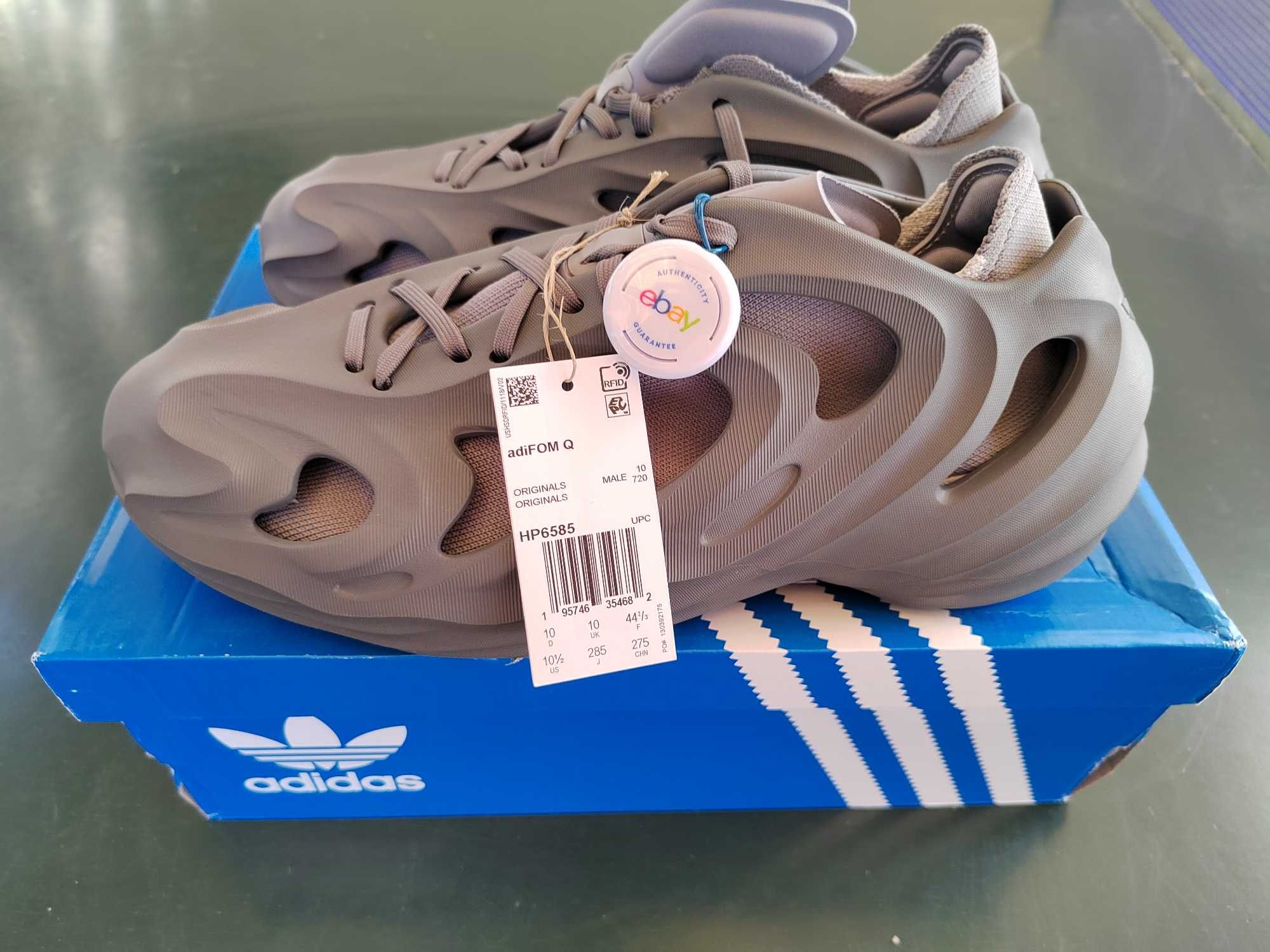 Кроссовки Adidas AdiFOM Q Black Carbon Grey HP6585 Yeezy Like: 1 ...