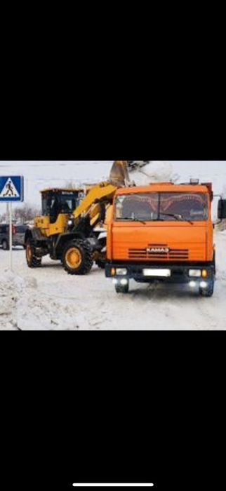 Услуги камаза и погрузчика