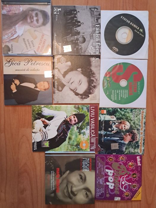 Casete și cd cu muzică și filme
