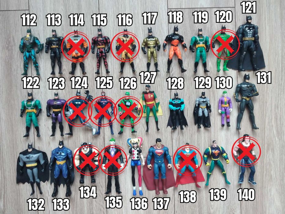 Колекционерски Екшън Фигурки - Batman, Marvel, DC, Spider-Man, Vintage