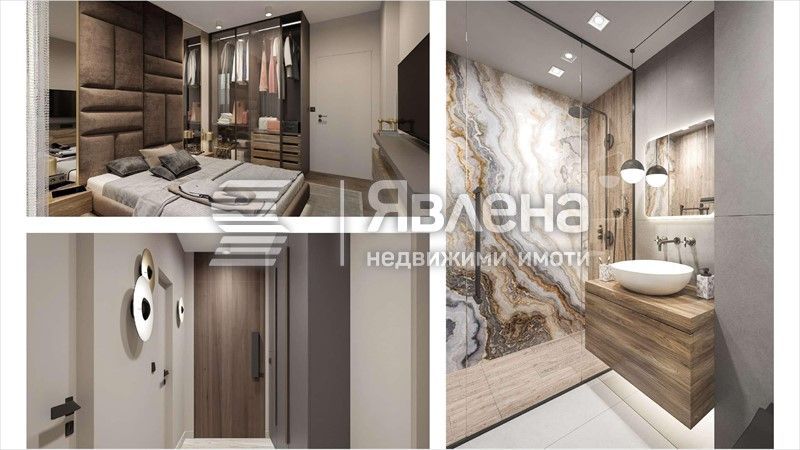 Просторни 3-стайни апартаменти № 2-208, 2-309, 2- 409, 2-509