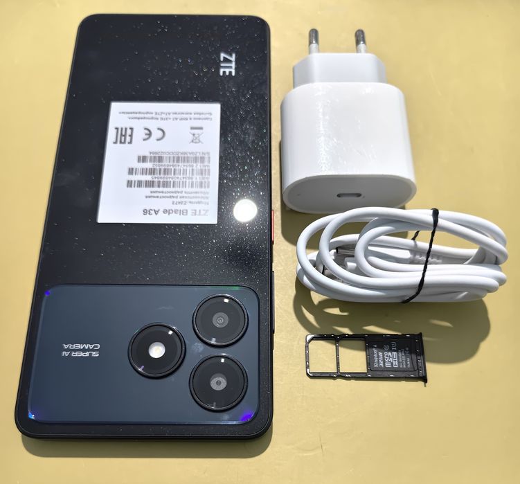 ZTE Blade A36, 4/64+32гб
