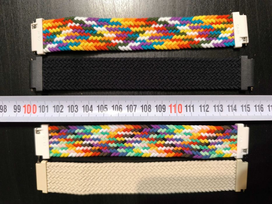 4 броя ластични верижки за Samsung Galaxy Watch 7/6/5/4, 40mm 44mm