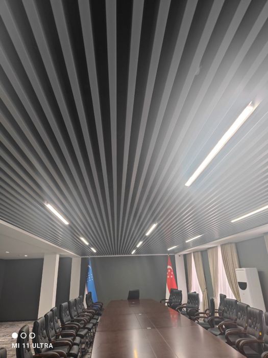 Реечный потолок рейка потолок reyka рейки грилято сетка потолок (3)