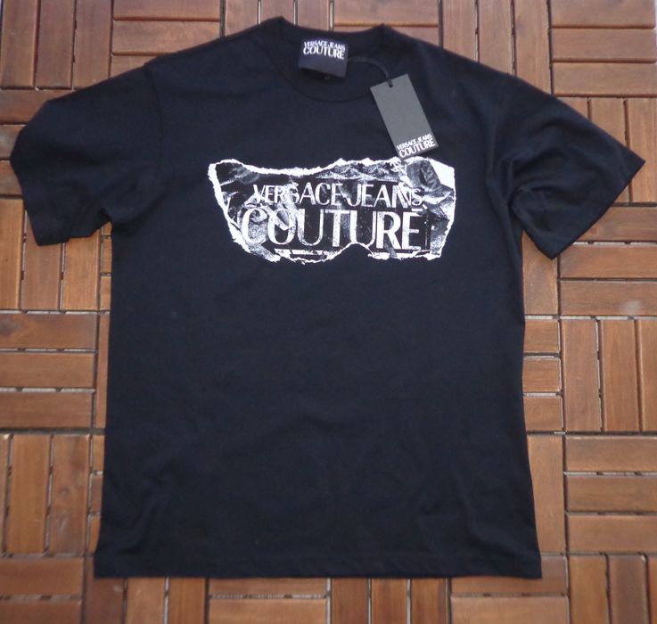 Мъжка тениска Versace Jeans Couture logo print T-shirt размер L