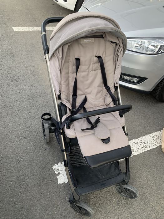 Carucior, scoica plus landou INGLESINA Sistem 3 in 1 Electa Quattro Darwin, Nolita Beige, Inglesina cu scoica si landou