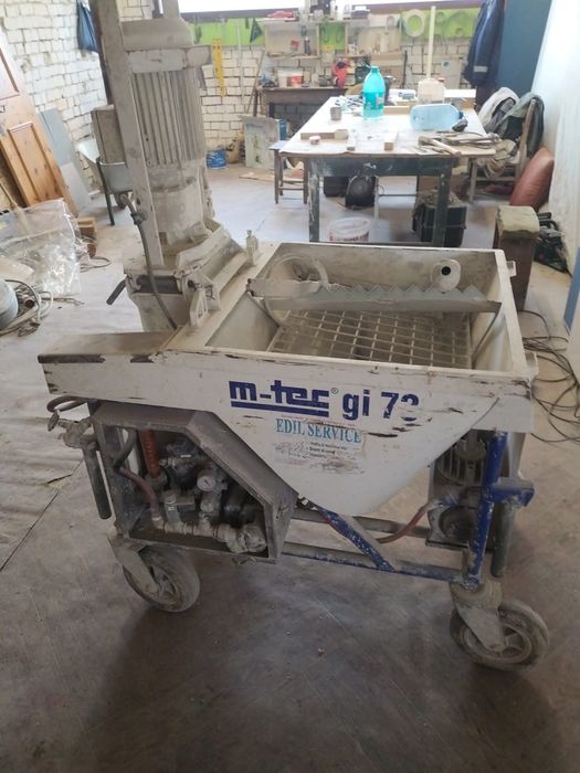 Pompa de tencuit M-TEC GI 73 trifazat – echipament complet