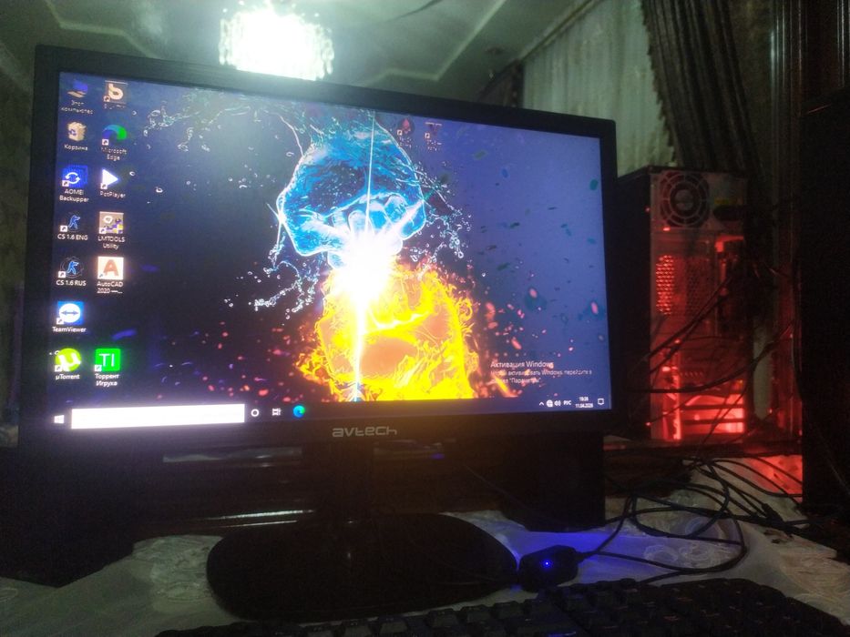 Kompyuter sotiladi uy ofis hamda o'yin uchun tayyor komplekt