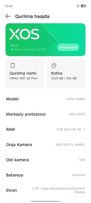Infinix Hot 60 pro plus