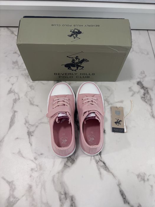 Детски кецове Polo розови 31н.