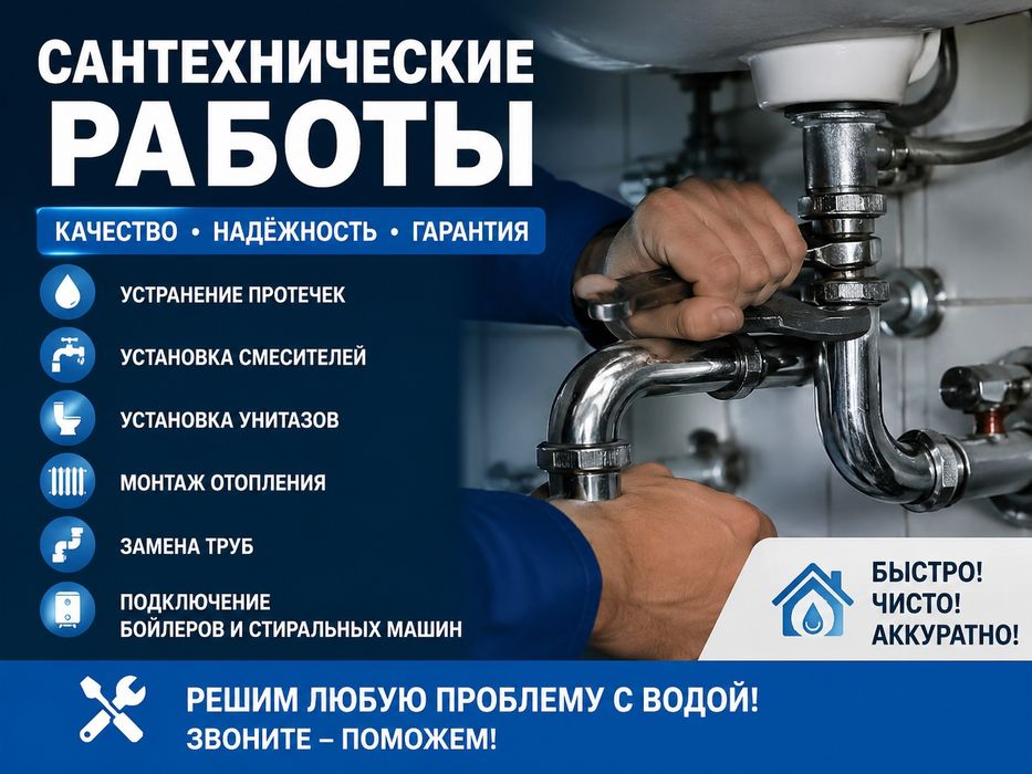 Сантехника ремонт обслуживание