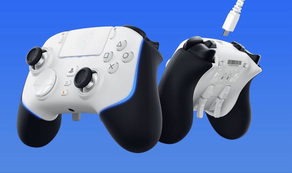 НОВО!!! Геймърски контролер Razer - Wolverine V2 Pro, за PS5, White