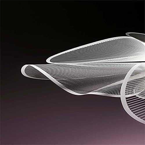 Висяща лампа за таван скандинавски ЛЕД LED полилей дизайн с бяла мрежа