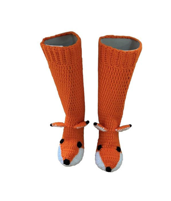 Различни модели плетени чорапи