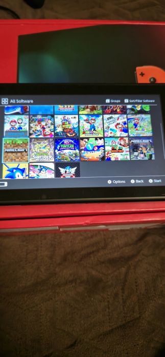 Nintendo Switch Nou v2 modat cu chip card 256gb