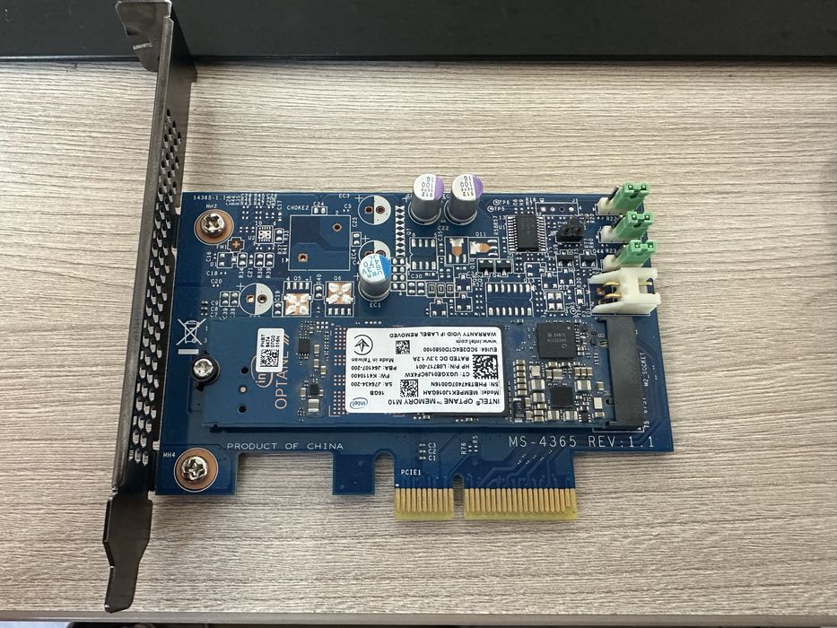 Intel Optane Memory M10 16GB M.2 NVMe