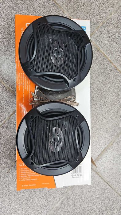4-лентови говорители Pervoi CTC-1673 – 6", 500W, с решетки и кабели