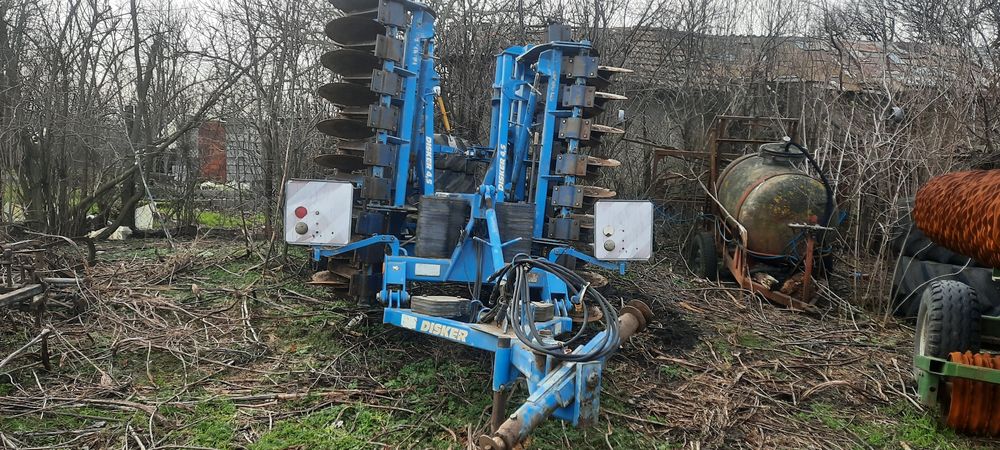 Teradisc Farmet Disker 4,5m talere 450mm greutate 4750kg anul 2005