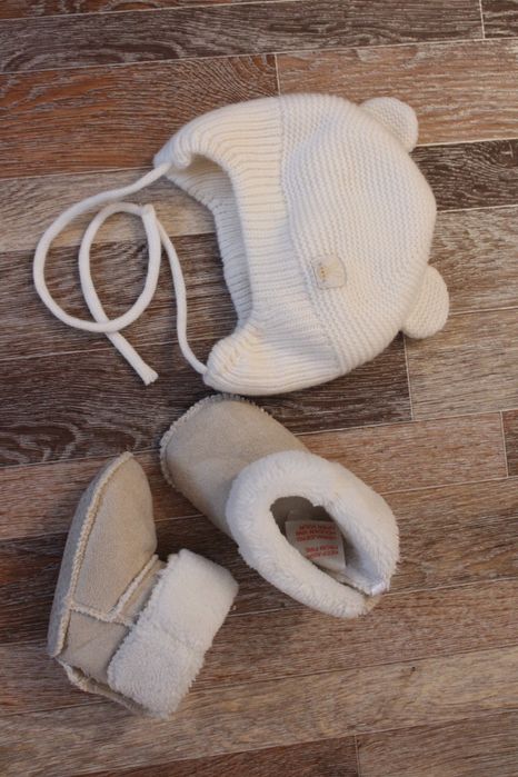 Детский комбинезон+шапка+угги