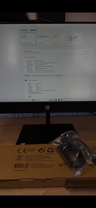 HP ProOne 600 G4 All-in-One 21.5 16GB 1TB