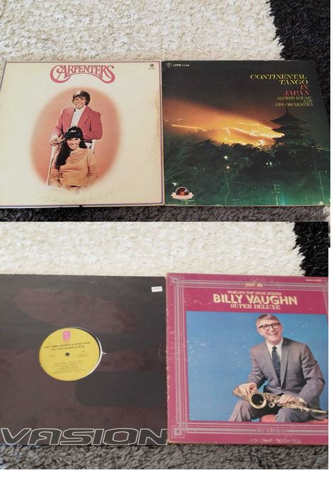 PACK MIX 25 Discuri Vinil LP - Muzica PRESE JAPONEZE -Editii Rare-  POP ; EASY  (VG; VG+ )