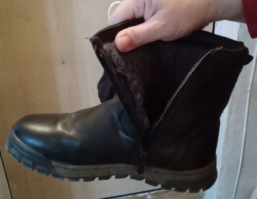 Сапожки зимние ,цена 2500