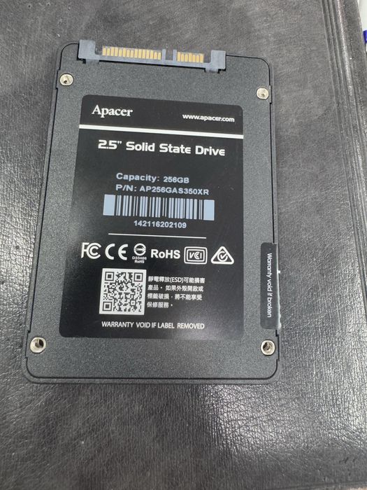 Продаю новый SSD диск Apacer 256 ГБ