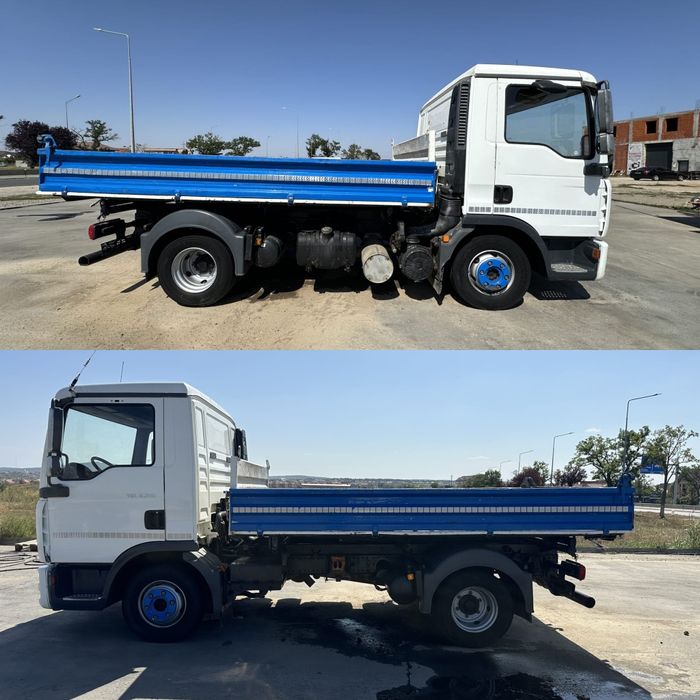 MAN TGL 8.210 10.5 tone* omologat RAR*bena basculabila MEILLER KIPPER*