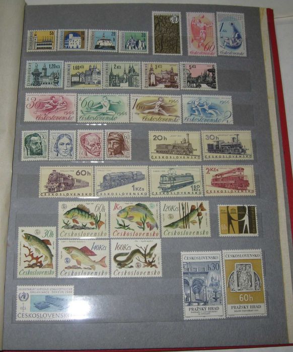 Почтовые марки Чехословакии