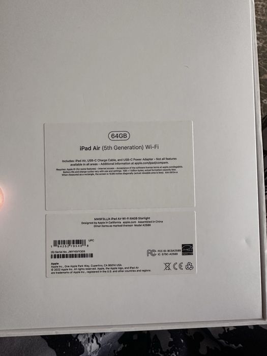 iPad air 5-го поколение продам