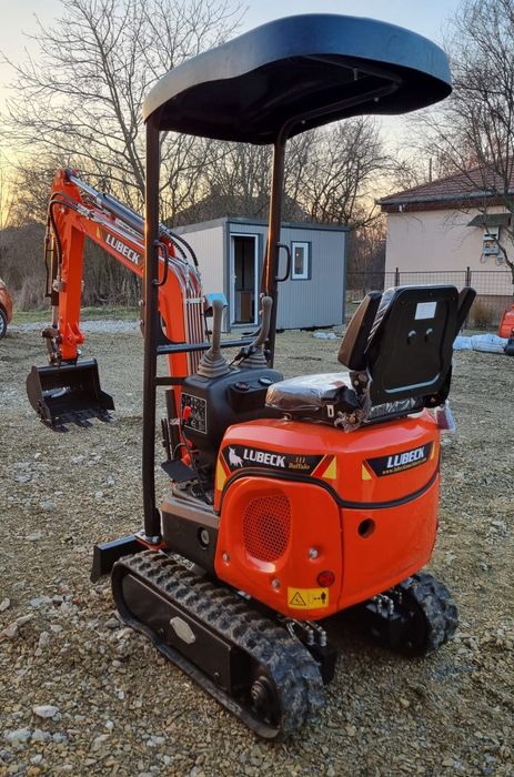 Miniexcavator Lubeck W-130 NOU Garanție 2 ani